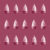 Rows of Soft Serve Ice Cream Cones Pattern on Deep Magenta Background